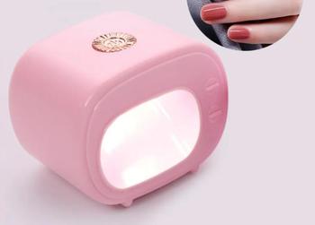 Imagem de Mini cabine UV secagem de esmalte portátil moda blogueira