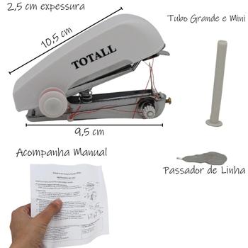 Imagem de Mini Máquina de costura Portátil barras e consertos rápidos