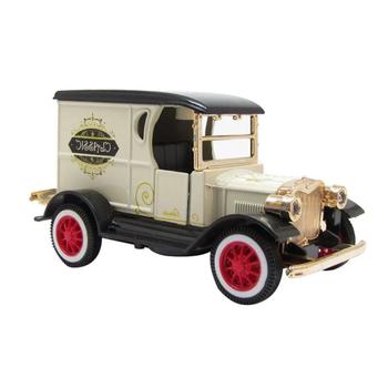 Imagem de Miniatura Carrinho Antigo de Metal Ford Model T 1929 Bege