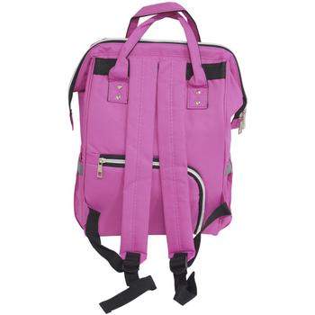 Imagem de Mochila Bolsa Maternidade Bebê Térmica Impermeável Multifunção Menina Brinqway IWMMRS Rosa