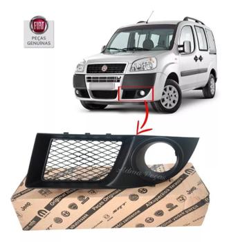 Imagem de Moldura Farol Milha Fiat Doblo 2010 2011 2012 2013 2014 2015 2016 2017 2018 2019 2020 2021 Lado Esquerdo Original