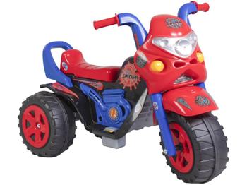 Imagem de Moto Elétrica Infantil 12V 2 Marchas Biemme - Super GP Raptor Spider