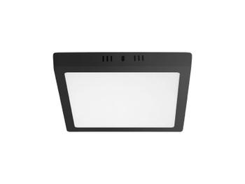 Imagem de Painel Led Lux Taschibra Quadrado Sobrepor 18W Preto