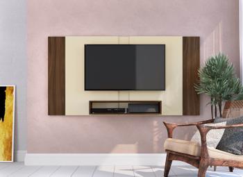 Imagem de Painel Para Tv Pa02 1,74 Off White/Madeirado Estilare Móveis