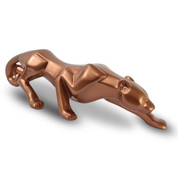 Imagem de Pantera Leopardo Decorativo em Cerâmica 63 cm Decoração Casa Escritório