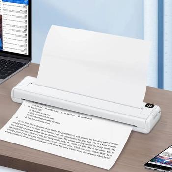 Imagem de Papel Termico A4 100 Folhas Impressora Termica Bluetooth Nota Arquivo Processo Advogado Trabalho Lista Nota Escritorio