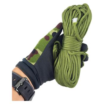 Imagem de Paracord 550 4 Mm 300 Kg Corda 7 Filamentos 29 M Verde