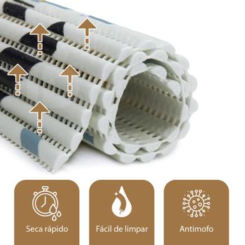 Imagem de Passadeira Tapete Antiderrapante Soft Antimofo M129 43x6,00