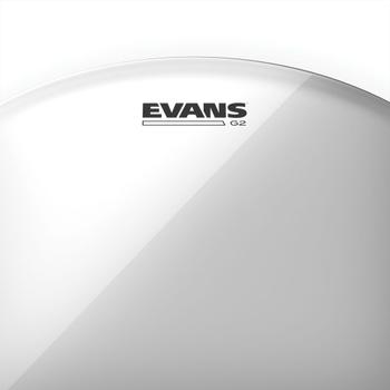 Imagem de Pele Para Caixa E Tom 06'' Evans G2 Transparente TT06G2