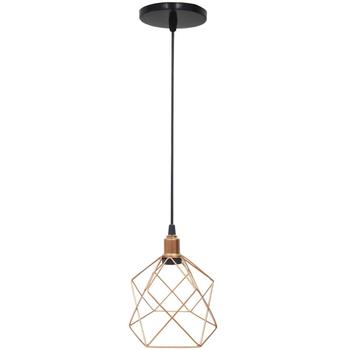 Imagem de Pendente Aramado Cálice Luminária Lustre Luxo Teto Retrô Vintage Balcão Agp Ilumini Industrial