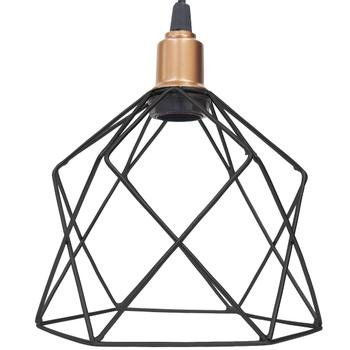 Imagem de Pendente Aramado Cálice Luminária Lustre Luxo Teto Retrô Vintage Balcão Agp Ilumini Industrial