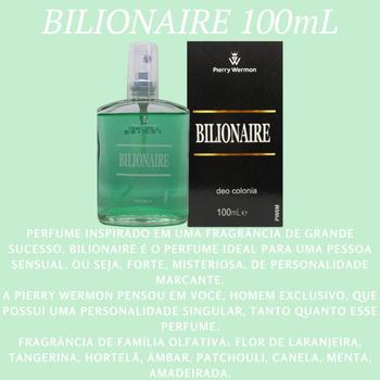 Imagem de Perfume Deo Colônia Pierry Wermon Frasco BL100ml (Vidro Quadrado) Kit 24 Unidades