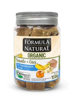 Imagem de Petisco Fórmula Natural Organic Banana, Aveia e Mel 150gr