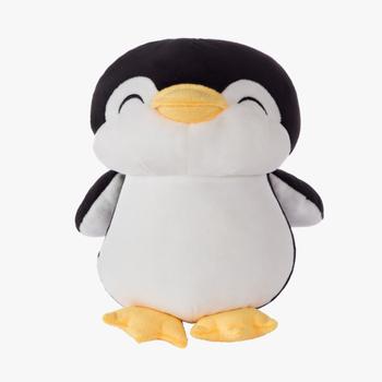 Imagem de Pinguim De Pelúcia 25cm Antialérgico Para Decorar E Brincar Super Fofo
