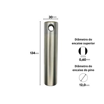 Imagem de Pistão Embolo para Bomba Alta Vazão Agrícola Pulverização Lavacar Toyama PSP45C