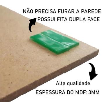 Imagem de Placa de aviso favor não mexer nos botões mdf 20x29 A4