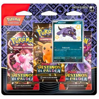Imagem de Pokémon EV4.5 Blister Triplo Destinos De Paldea Copag
