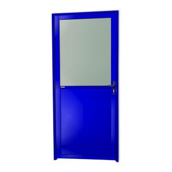 Imagem de Porta Meia Lambril Meia Vidrão Super 25 Vidro Boreal 210cm x 90cm Brimak