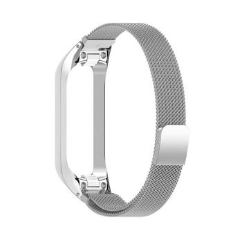 Imagem de Pulseira Metal Magnética (não Perde A Cor) Para Galaxy Fit 2