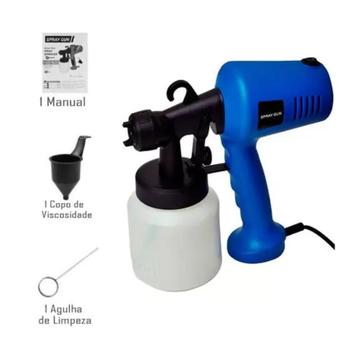 Imagem de Pulverizadora Elétrica Para Pintura 400W - 110V Profissional