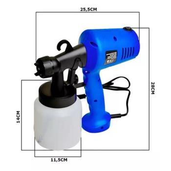 Imagem de Pulverizadora Elétrica Para Pintura 400W - Profissional 110V