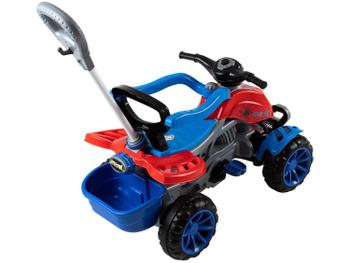 Imagem de Quadriciclo Infantil Spider Com Haste Maral 3113 