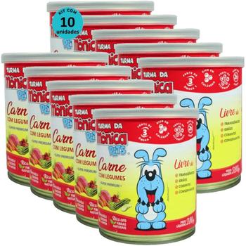 Imagem de Ração Úmida Turma Da Mônica Pets Carne Legumes 280G Cães