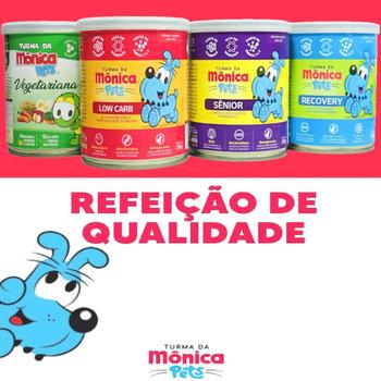 Imagem de Ração Úmida Turma Da Mônica Pets Low Carb 280G Cães Adultos