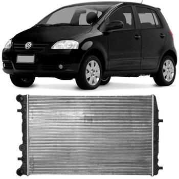 Imagem de Radiador Volkswagen Fox 1.0 1.6 2004 a 2005 Com Ar Visconde