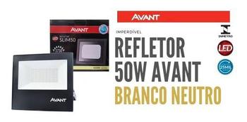 Imagem de Refletor Slim Led 50w Avant Branco Neutro 4000k Ip65