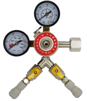 Imagem de Regulador Co2 Para Chopp C/ Engate Rápido Dmfit 3/8