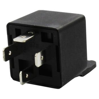 Imagem de Rele Auxiliar Universal 12v 40a 4 Pinos C/suporte