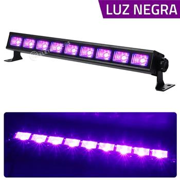 Imagem de Ribalta Luminária Luz Negra Ultravioleta 9 Leds Salão de Baile Show DJ WS5806