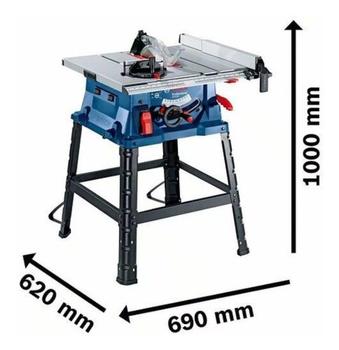 Imagem de S.circ. mesa 10" 1800w  0-4300rpm mesa extensivel gts 254 110v/220v