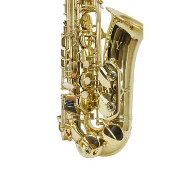 Imagem de Saxofone Alto As 200 Laqueado Dourado Com Case New York F097