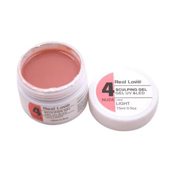 Imagem de Sculpting Gel Modelagem Real Love Nude 4 Linha Light 15ml