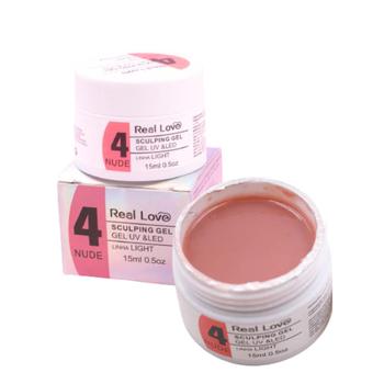 Imagem de Sculpting Gel Modelagem Real Love Nude 4 Linha Light 15ml