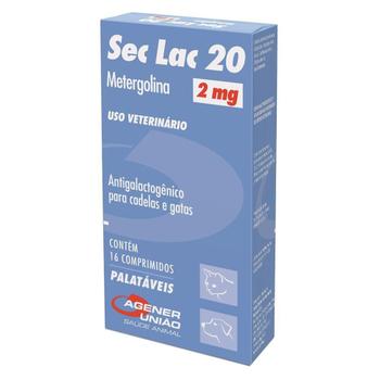 Imagem de SEC LAC 20 - 2,0mg - caixa com 16 compr. - Agener