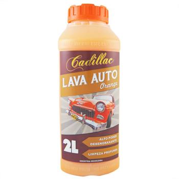 Imagem de Shampoo desengraxante lava auto orange 2L com copo