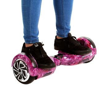 Imagem de Skate Elétrico 6,5 Aurora Lilás HoverboardX Bluetooth Bolsa