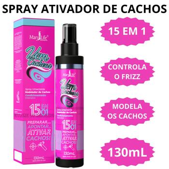 Imagem de Spray Hidratação Imediata Perfuma Modelador Cachos 15 em 1!!