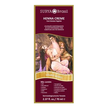 Imagem de Surya Brasil Henna Creme Cor Louro Sueco 70ml