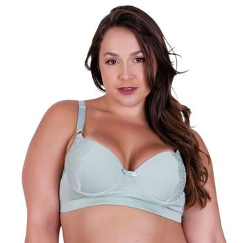 Imagem de Sutiã Plus Size Soutien Bojão Reforçado - REFORÇADO RENDA