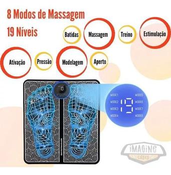 Imagem de Tapete Massageador Pernas Elétrico MSP1