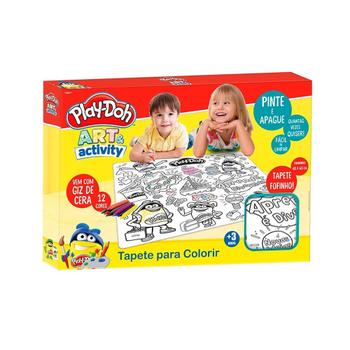 Imagem de Tapete para Colorir com Giz de Cera - Play-Doh - Fun