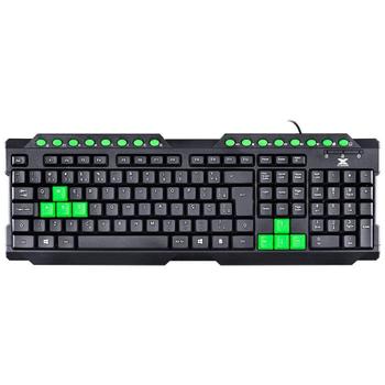 Imagem de Teclado Gamer Vinik VX Gaming Dragon V2 Verde ABNT2 GT104