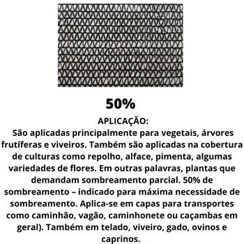 Imagem de Tela Sombrite 50% Para Sombreamento De Hortas -  4x30