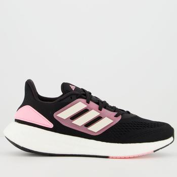 Imagem de Tênis Adidas Pureboost 22 Feminino Preto e Rosa