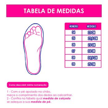 Imagem de Tenis Calce Facil Feminino Com Elastico Casual