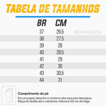 Imagem de Tênis Democrata Block Masculino + 3 Pares de Meias